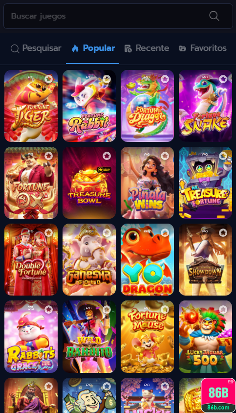 86b.com Jogos: Diversão com Grandes Prêmios